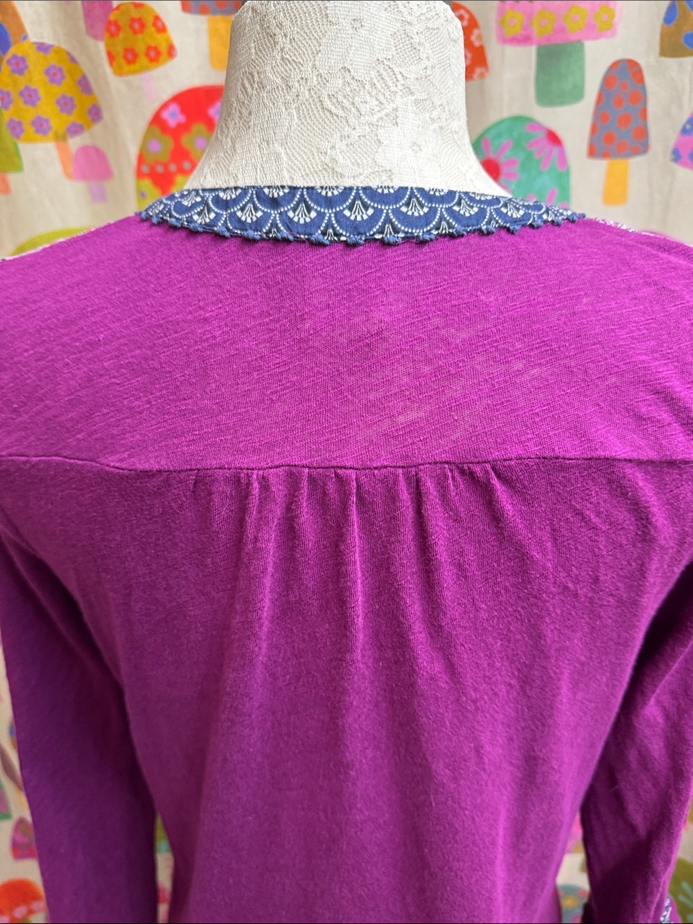 Akemi & Kin L/S Bohemian Shirt. Small - Picture 6 of 11